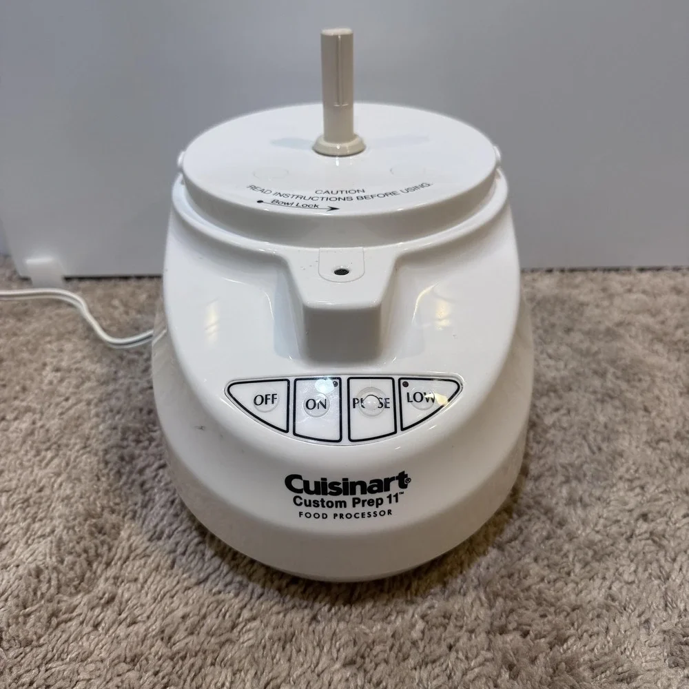 Cuisinart Custom Prep 11 Food Processor Motor Base DLC-2011 Replacement White